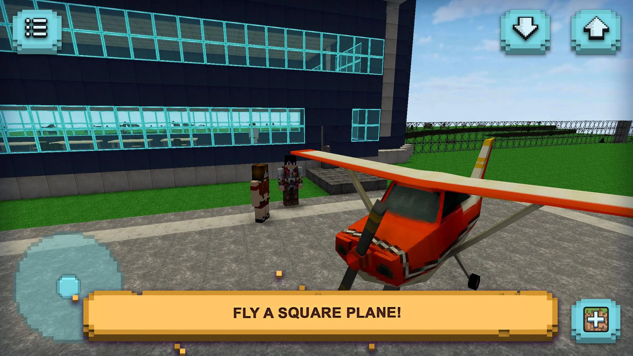 Plane Craft: Square Air | Indus Appstore | Screenshot