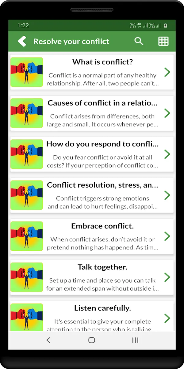 Resolve your conflict | Indus Appstore | Screenshot