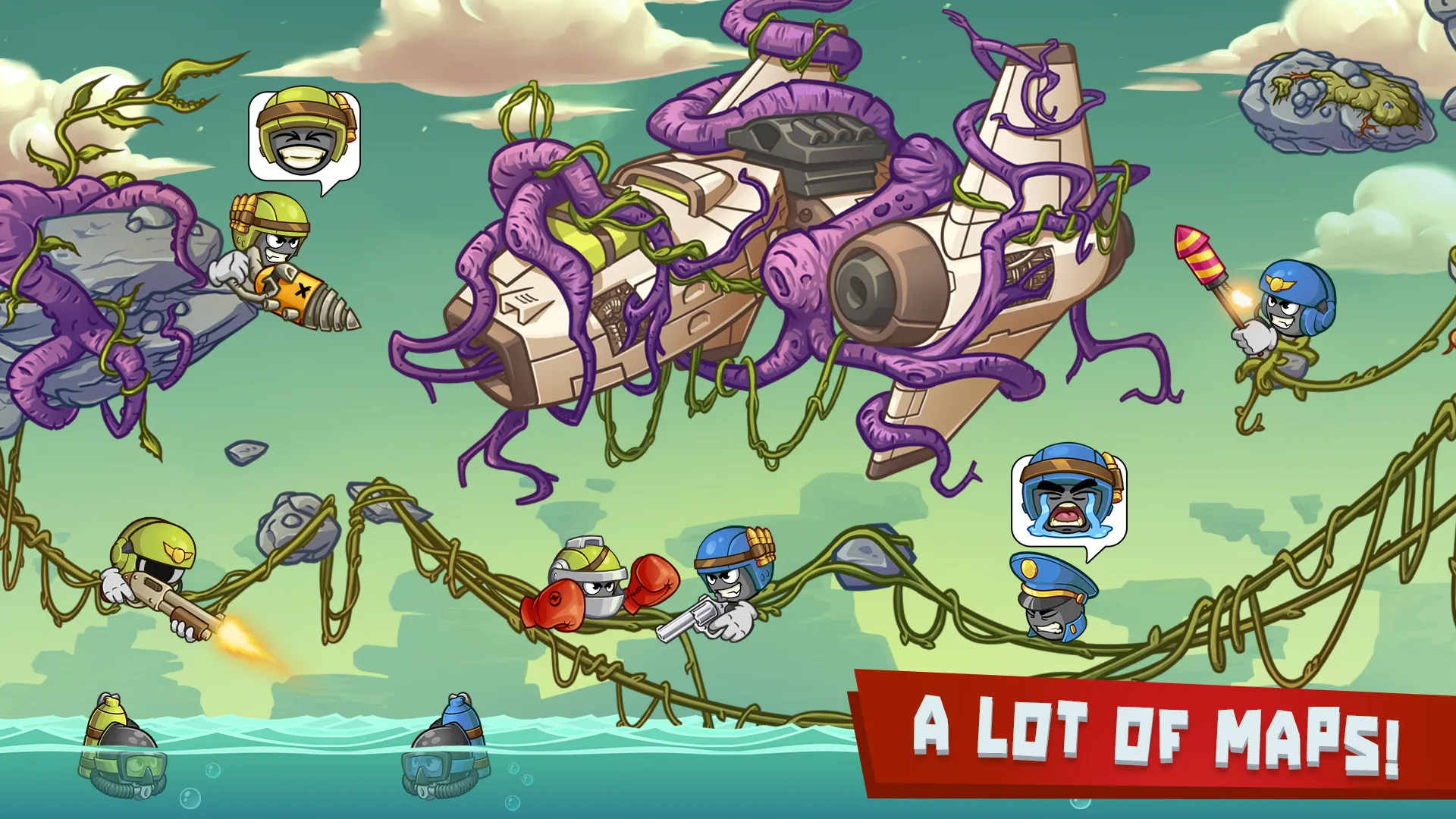 Warlings 2: Total Armageddon | Indus Appstore | Screenshot