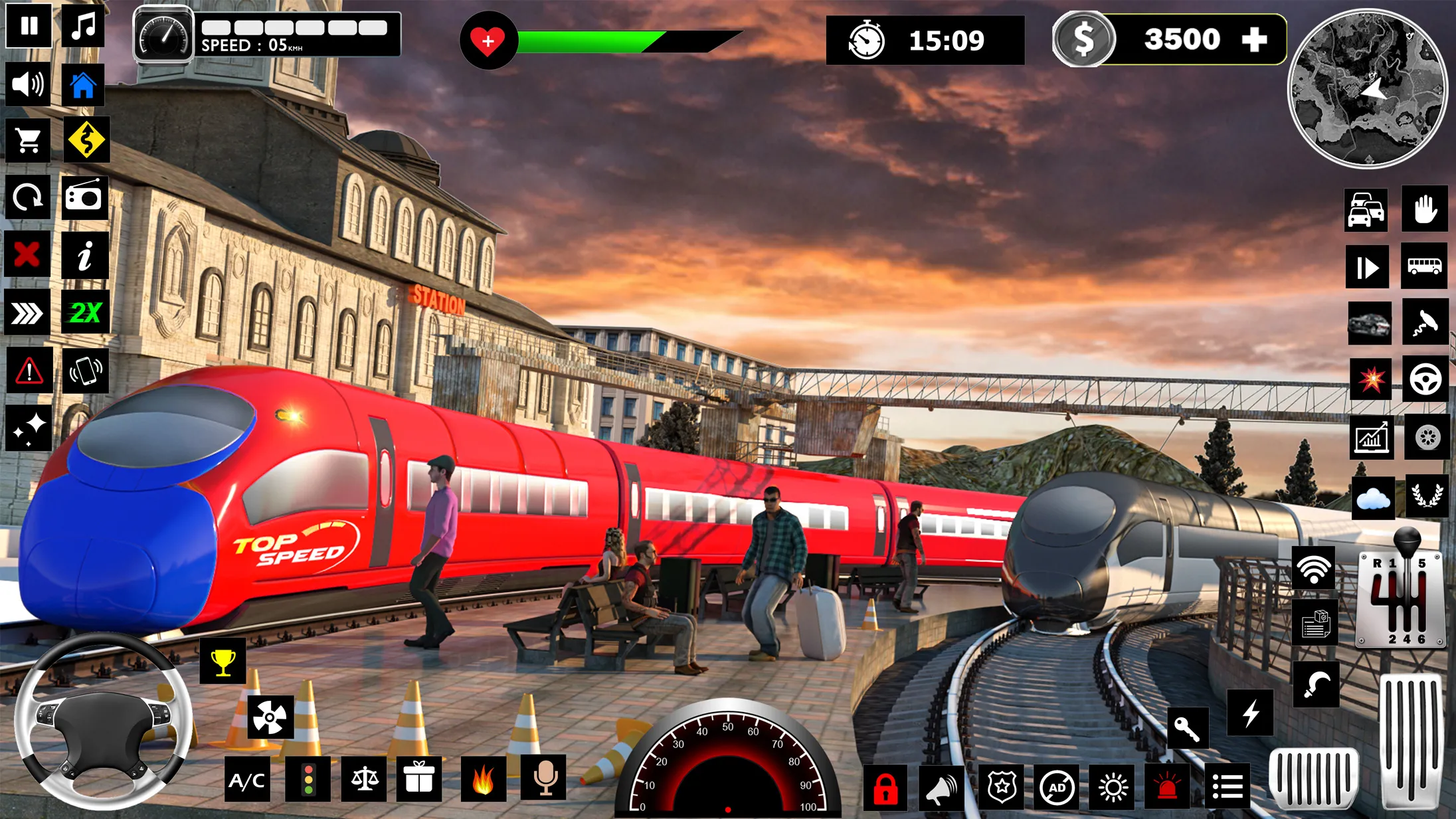 Real Train Driving Simulator | Indus Appstore | Screenshot