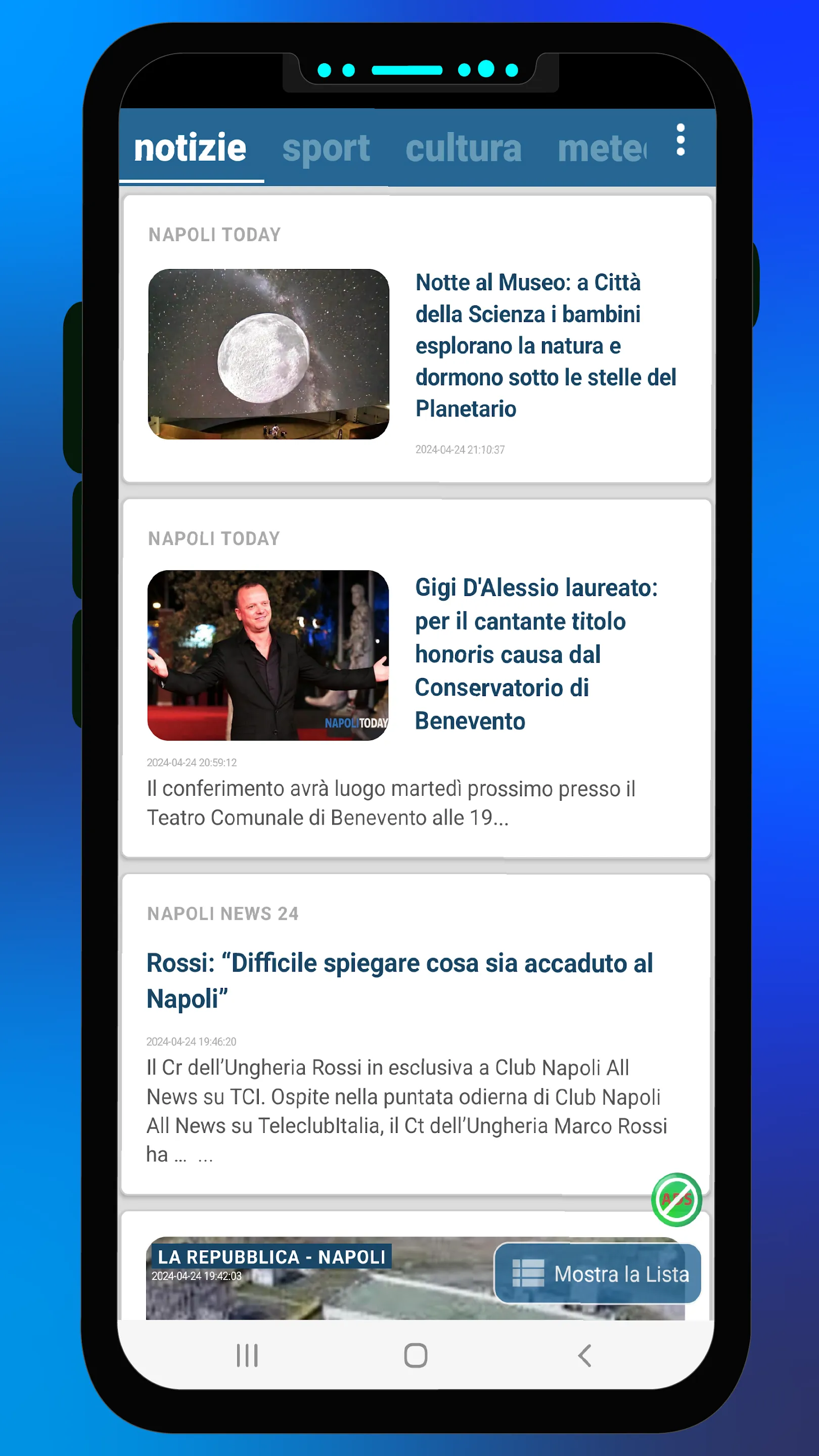 Il mio Napoli - Notizie Napoli | Indus Appstore | Screenshot