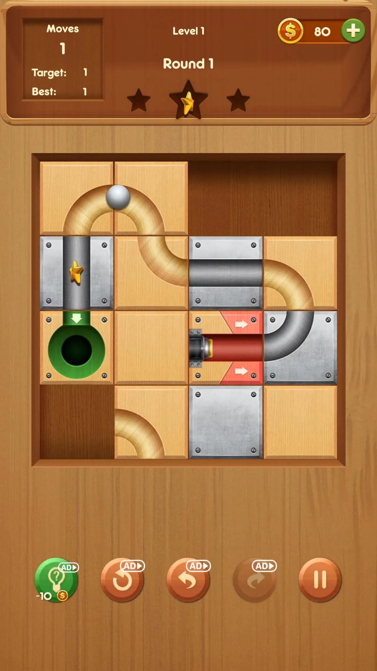 Free The Ball: Slide Puzzle | Indus Appstore | Screenshot