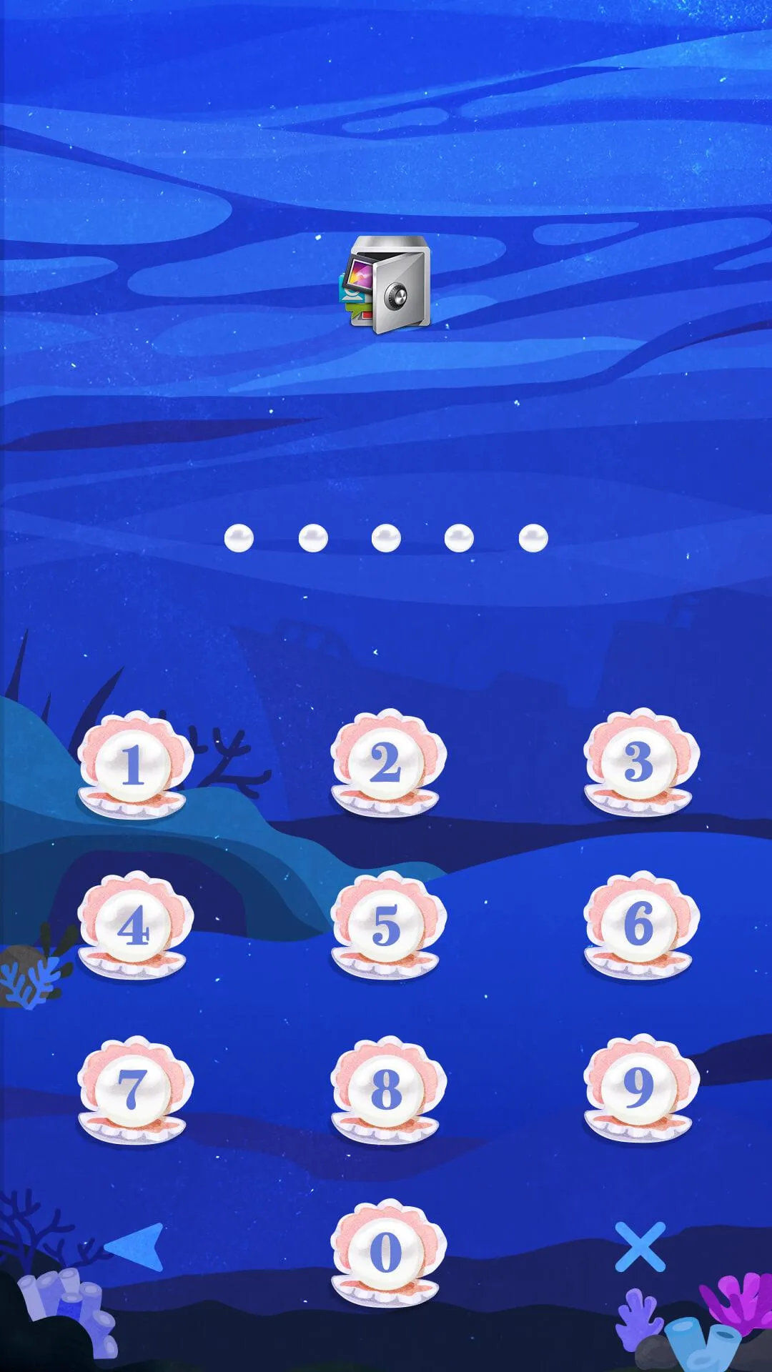 AppLock Live Theme Sea | Indus Appstore | Screenshot