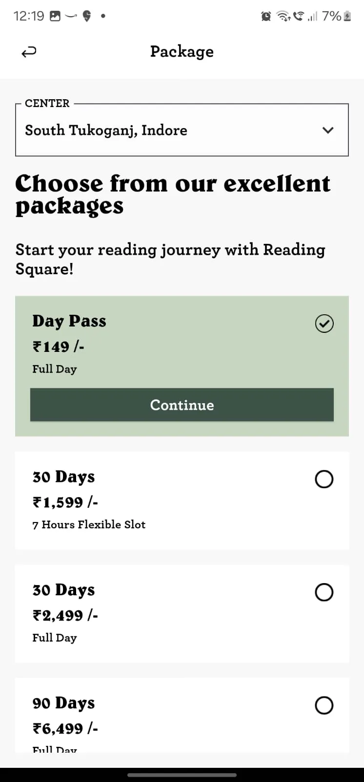 The Reading Square | Indus Appstore | Screenshot