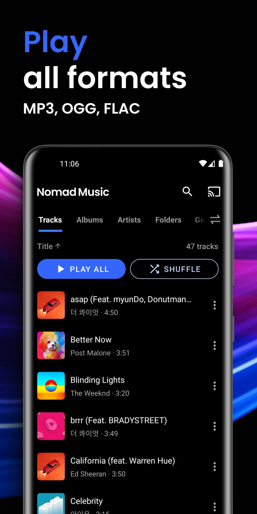 Offline Music Player | Indus Appstore | Screenshot