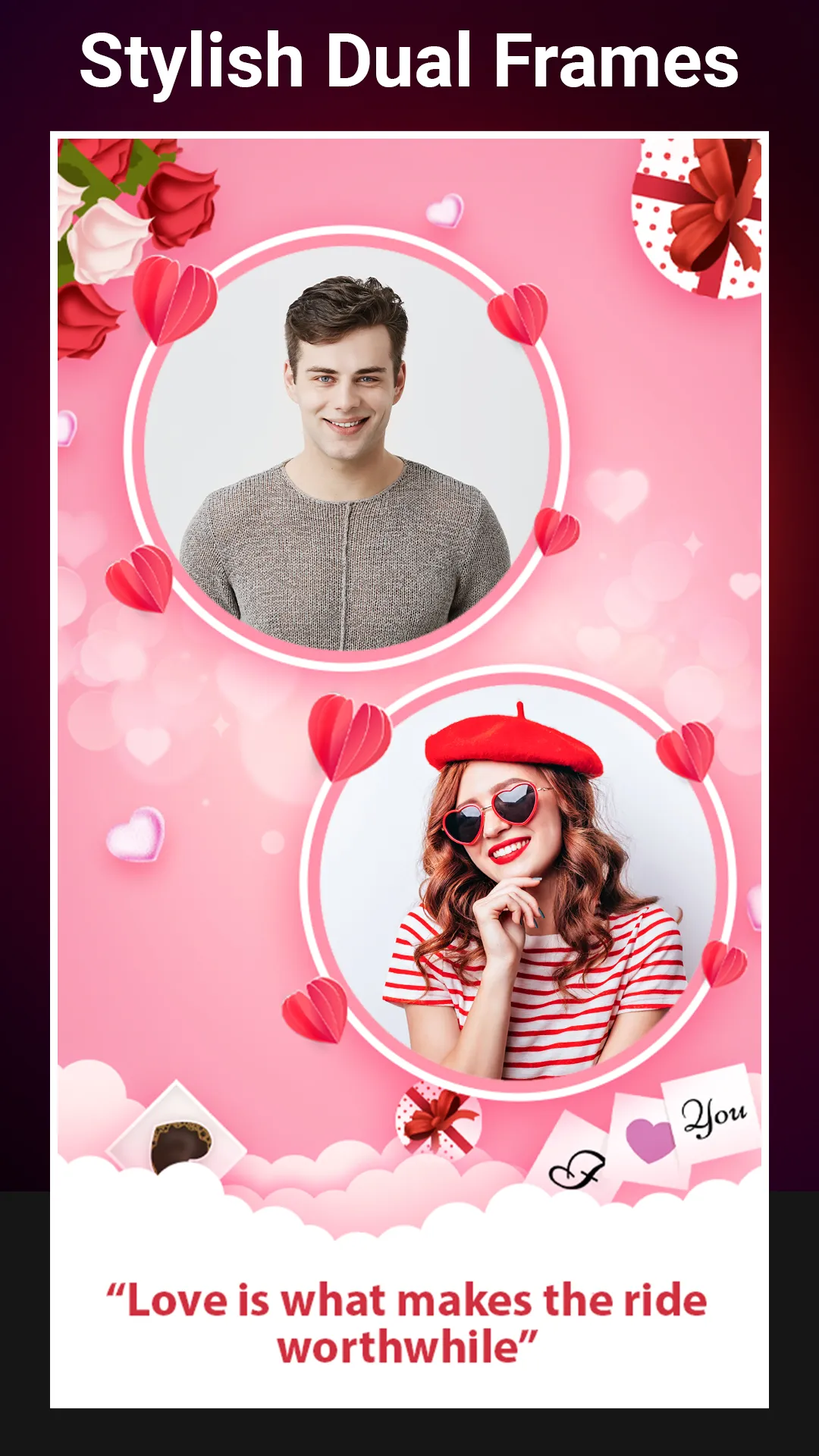 Animated Love Photo Frame | Indus Appstore | Screenshot