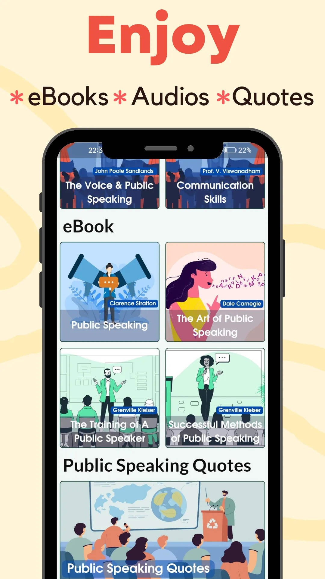 The Art of Public Speaking App | Indus Appstore | Screenshot