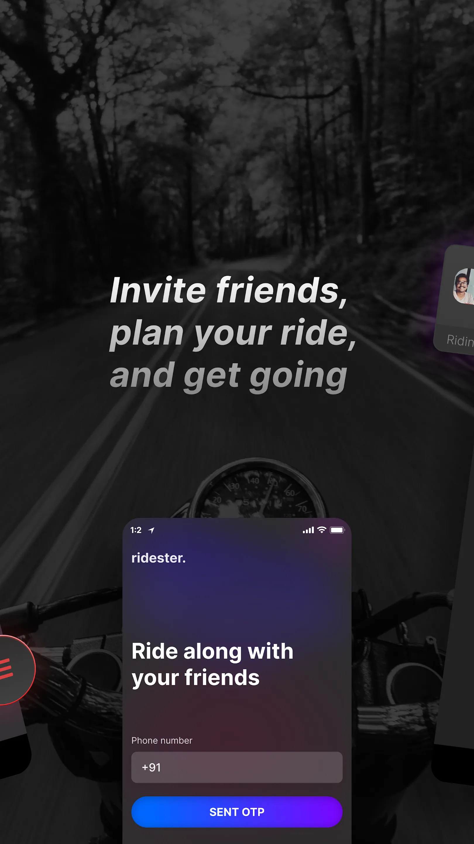 Ridester : Connecting riders | Indus Appstore | Screenshot