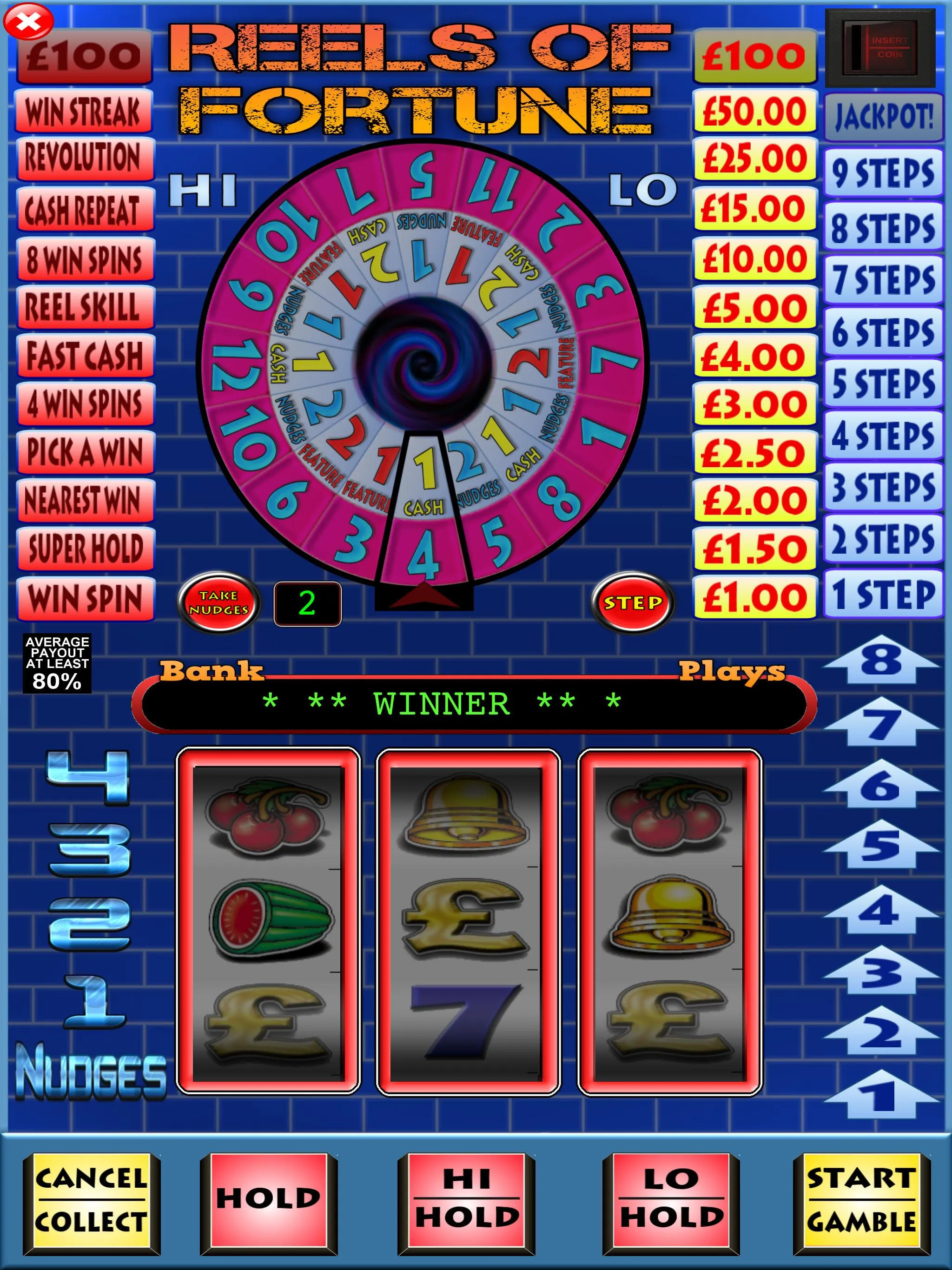 Reels of Fortune Fruit Machine | Indus Appstore | Screenshot