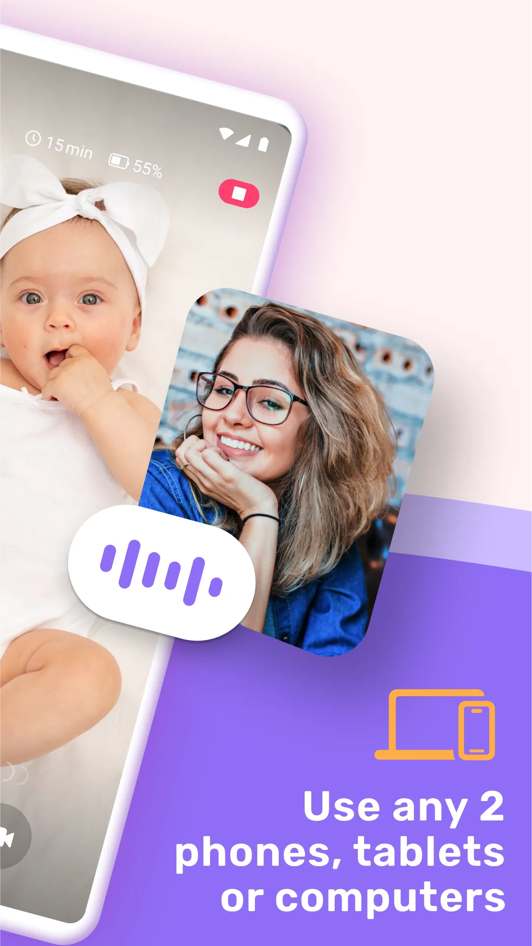Bibino Baby Monitor - Baby Cam | Indus Appstore | Screenshot