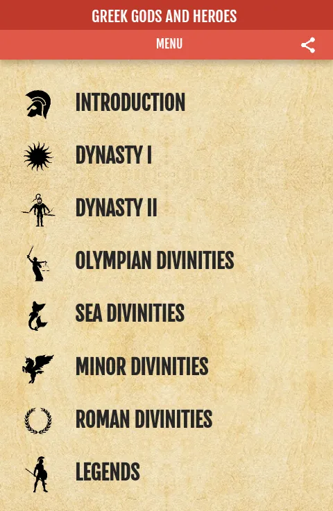 Greek Gods and Heroes | Indus Appstore | Screenshot