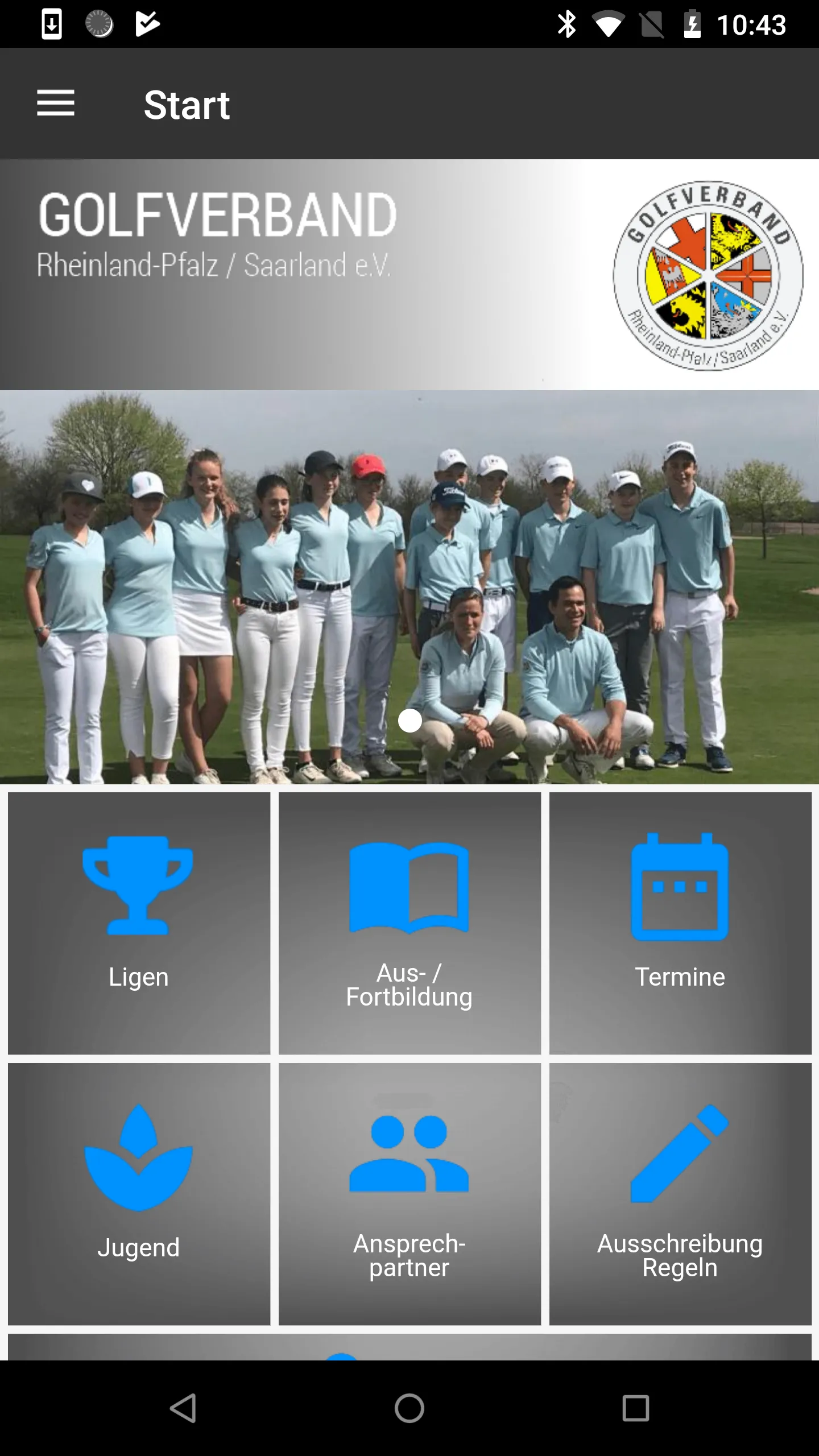 Golfverband RLPS | Indus Appstore | Screenshot