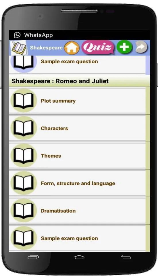 Shakespeare litterature course | Indus Appstore | Screenshot