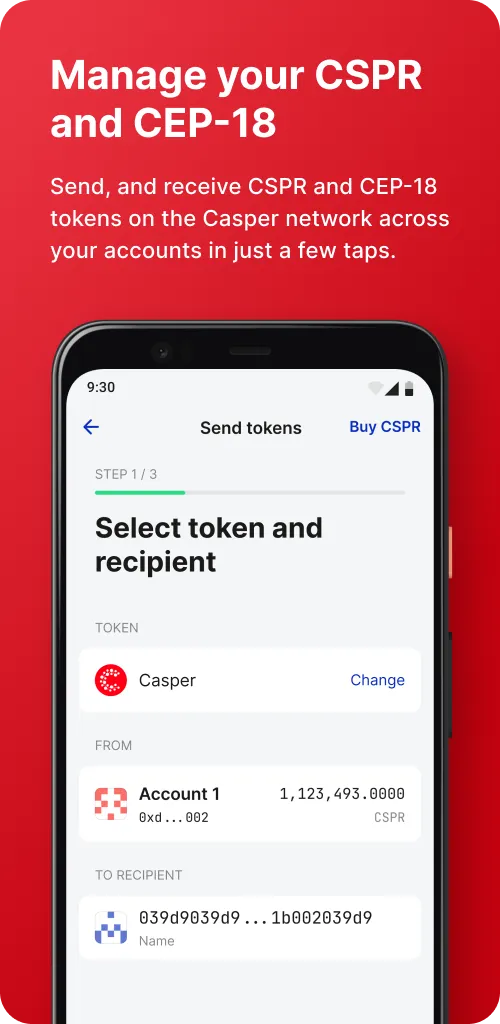 Casper Wallet | Indus Appstore | Screenshot