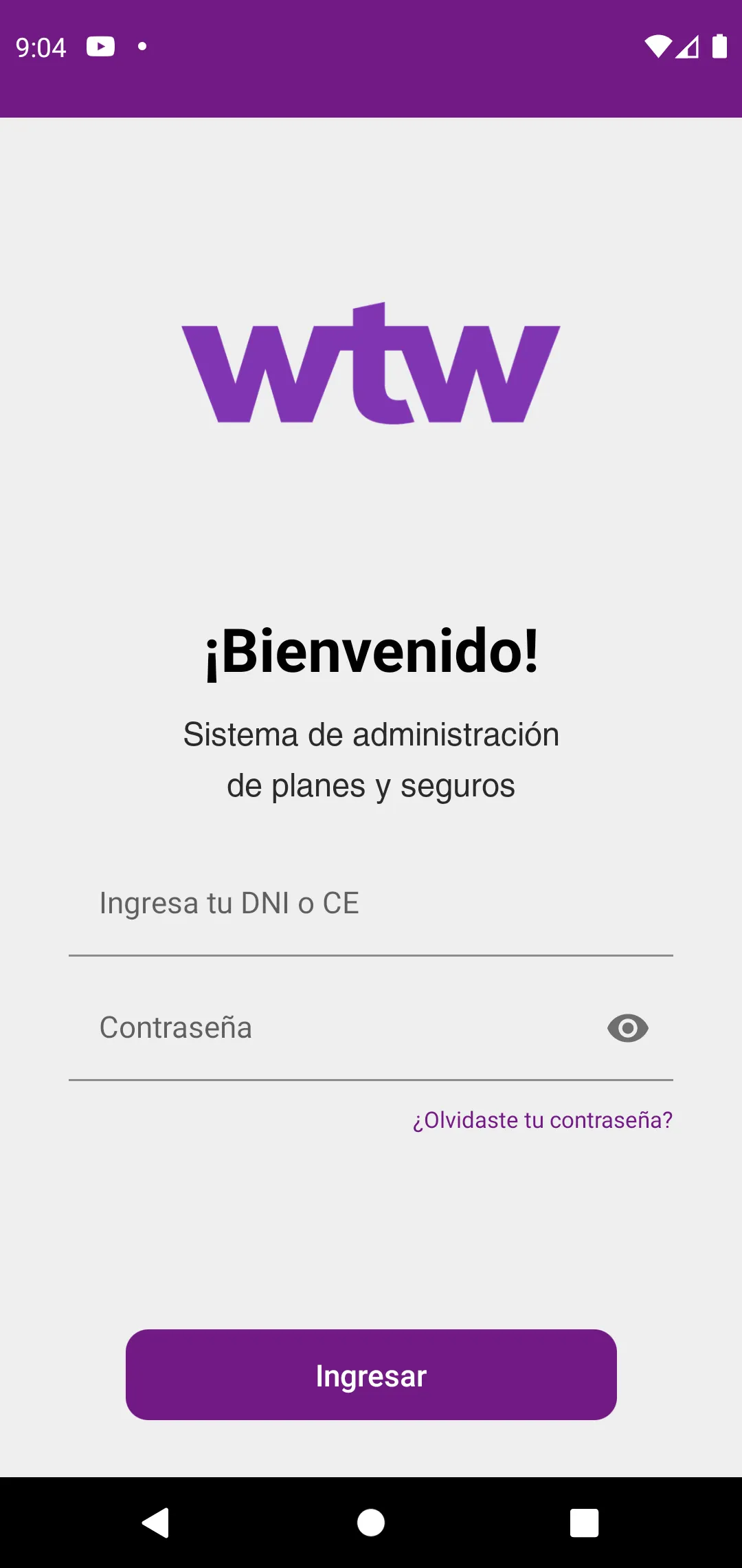 WTW SALUD – PERU | Indus Appstore | Screenshot