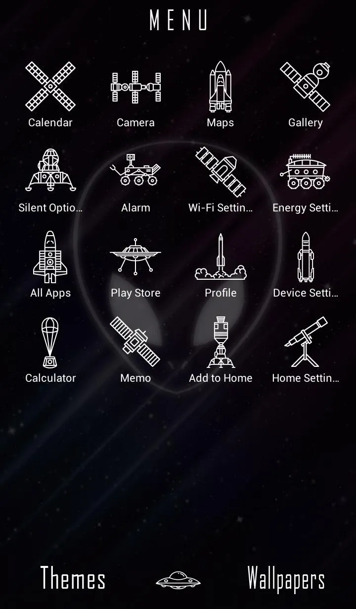 Alien Theme +HOME | Indus Appstore | Screenshot