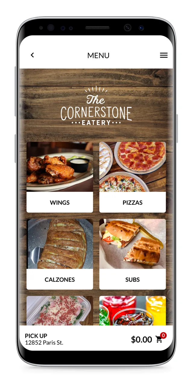 The Cornerstone Eatery | Indus Appstore | Screenshot