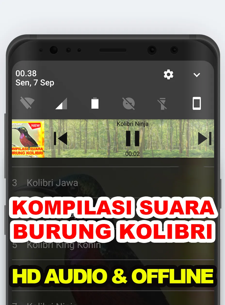 Suara Kicau: Burung Kolibri | Indus Appstore | Screenshot