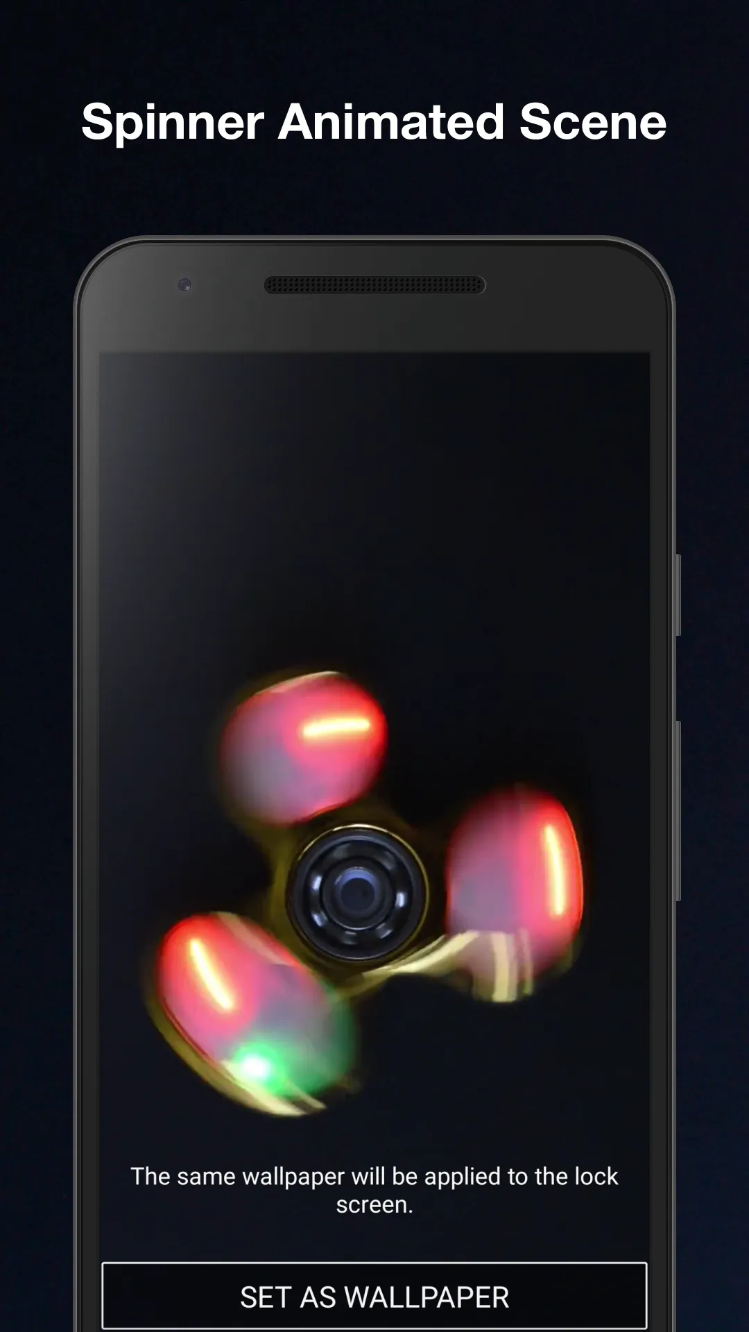 Fidget Spinner Live Wallpaper | Indus Appstore | Screenshot