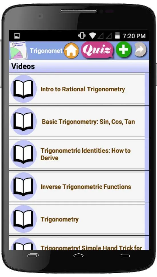 Trigonometric Courses | Indus Appstore | Screenshot