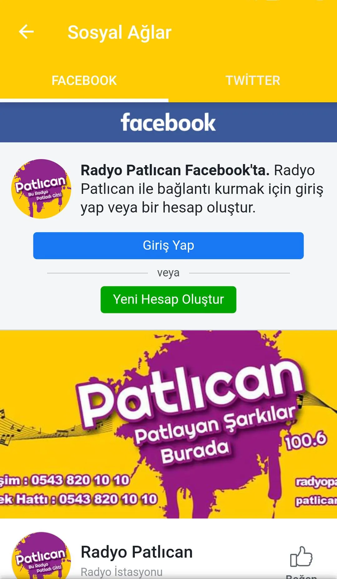 Radyo Patlıcan | Indus Appstore | Screenshot