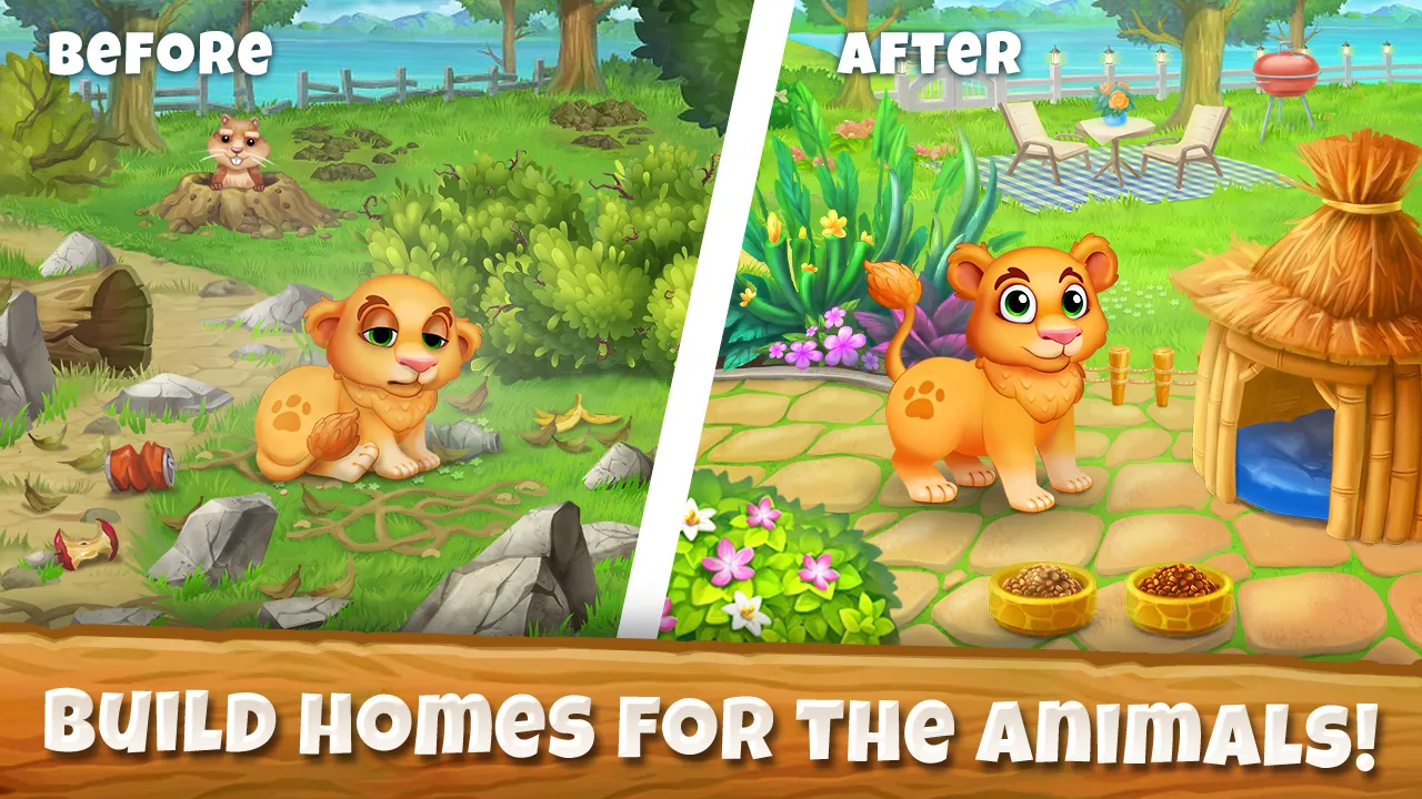 Animal Tales: Fun Match 3 Game | Indus Appstore | Screenshot