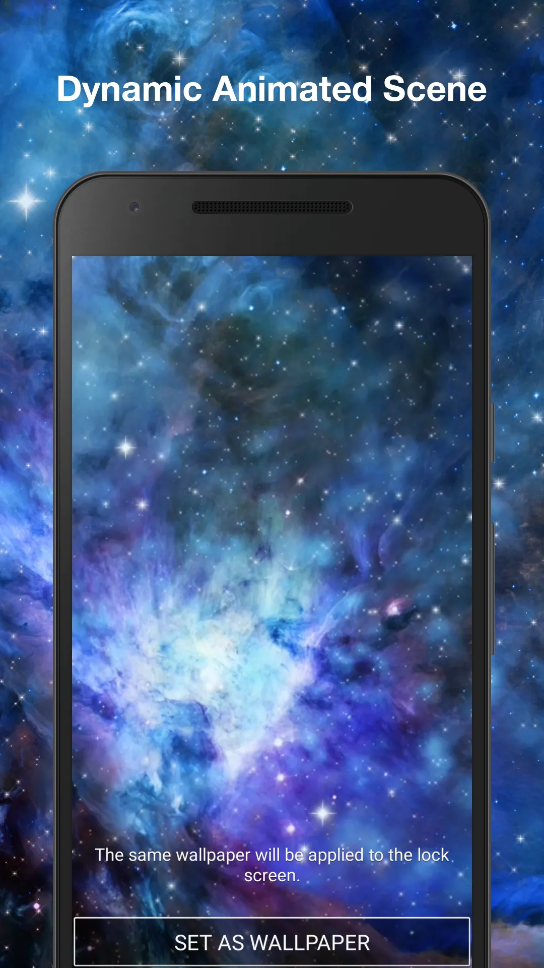 Galaxy Parallax Live Wallpaper | Indus Appstore | Screenshot