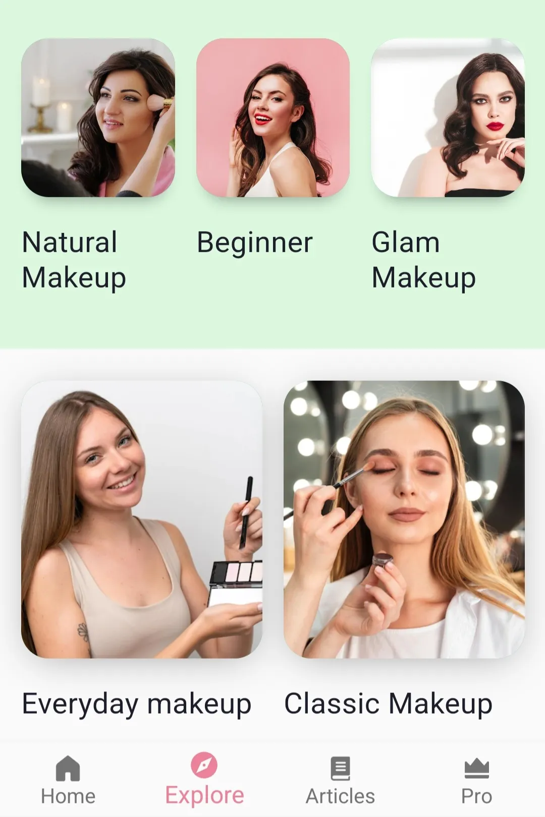 Makeup Tutorial App | Indus Appstore | Screenshot