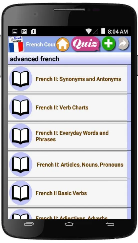 French courses | Indus Appstore | Screenshot