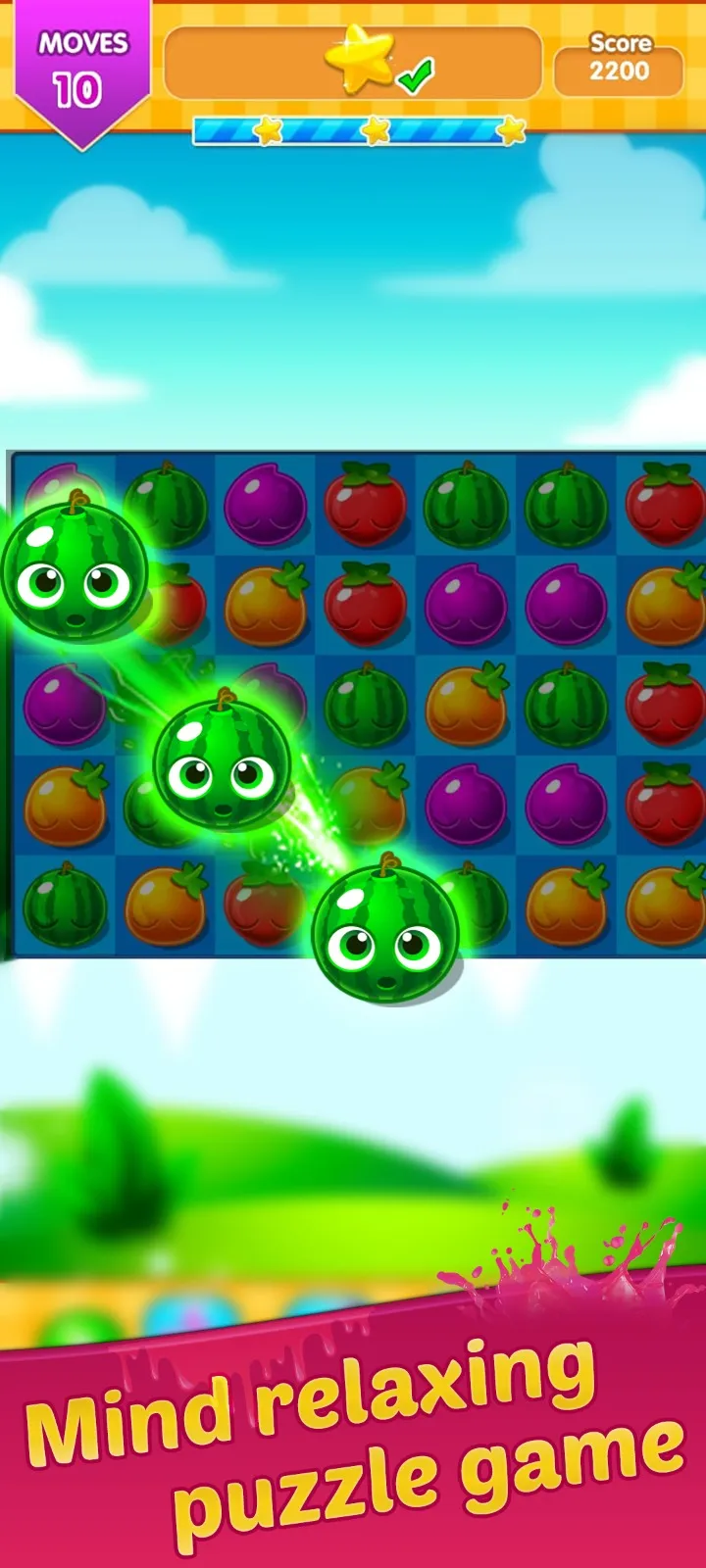 Fruit link blast line connect | Indus Appstore | Screenshot