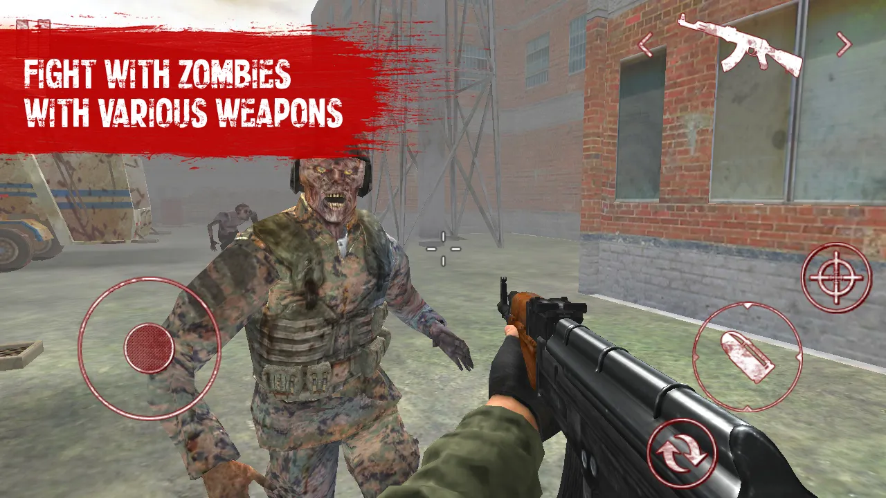 Deadlands Road Zombie Shooter | Indus Appstore | Screenshot