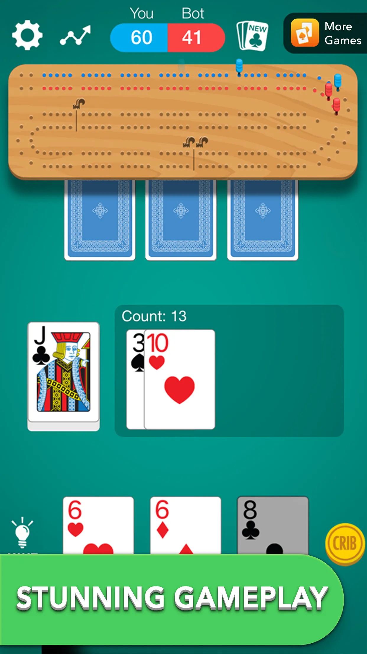 Cribbage * | Indus Appstore | Screenshot