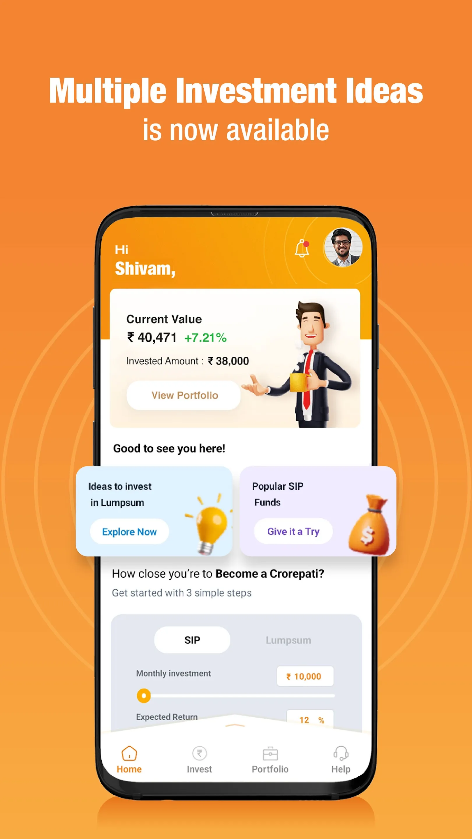 ARInvest: Mutual Funds & SIP | Indus Appstore | Screenshot