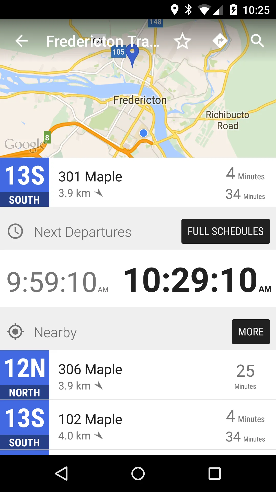 Fredericton Transit Bus - Mon… | Indus Appstore | Screenshot