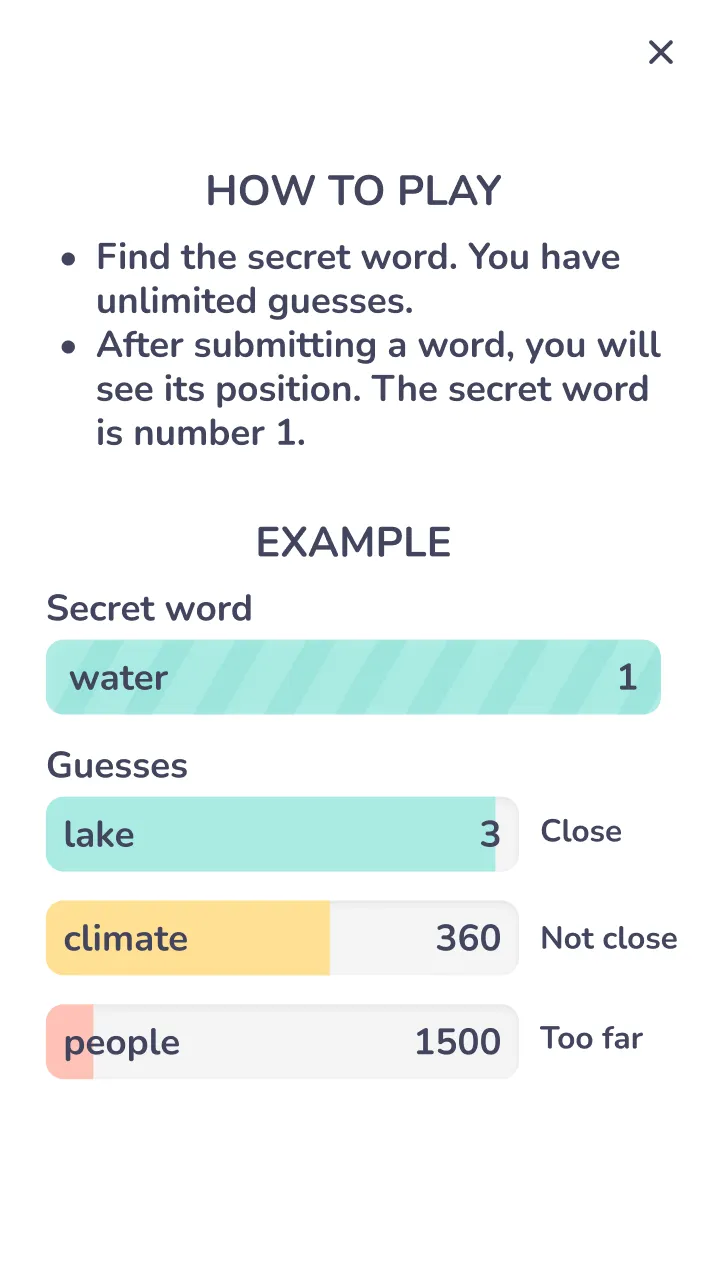 Contexto-Unlimited Word Find | Indus Appstore | Screenshot