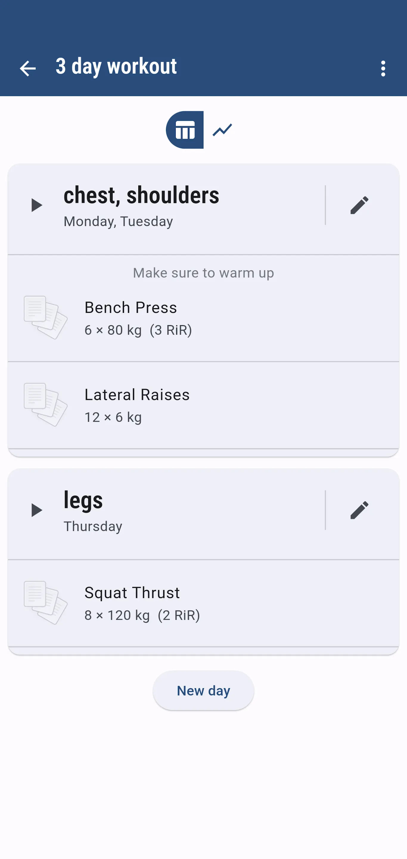 wger Workout Manager | Indus Appstore | Screenshot