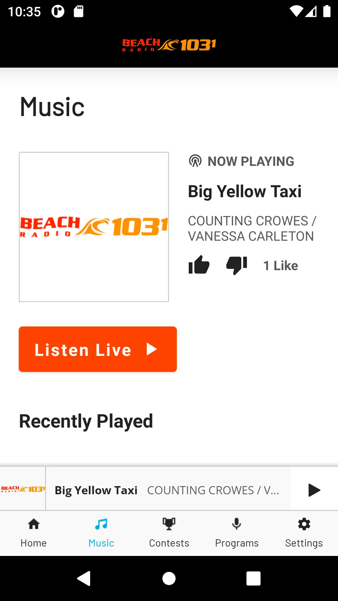 103.1 Beach Radio Kelowna | Indus Appstore | Screenshot