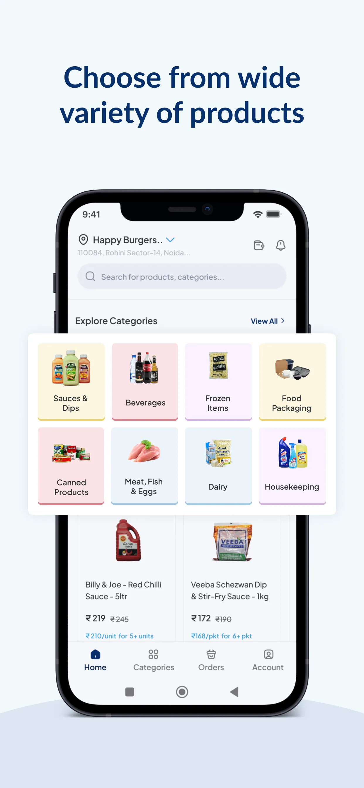 Vyap: Restaurant Supplies | Indus Appstore | Screenshot