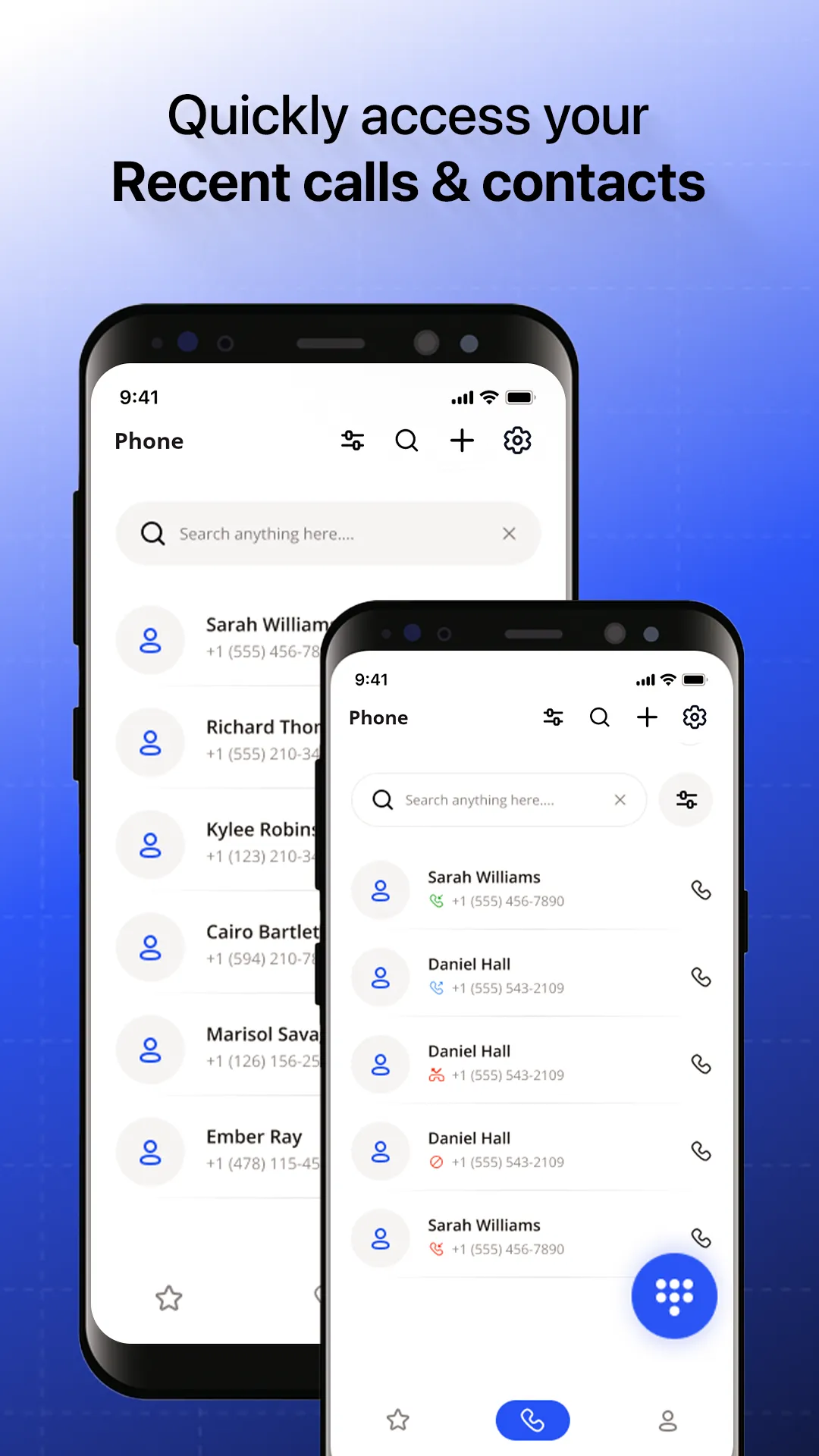 Contacts | Indus Appstore | Screenshot