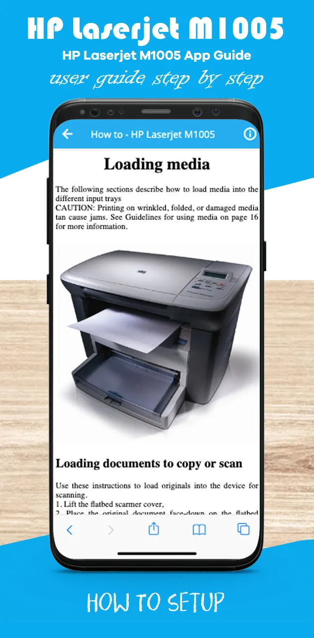 HP Laserjet M1005 App Guide | Indus Appstore | Screenshot