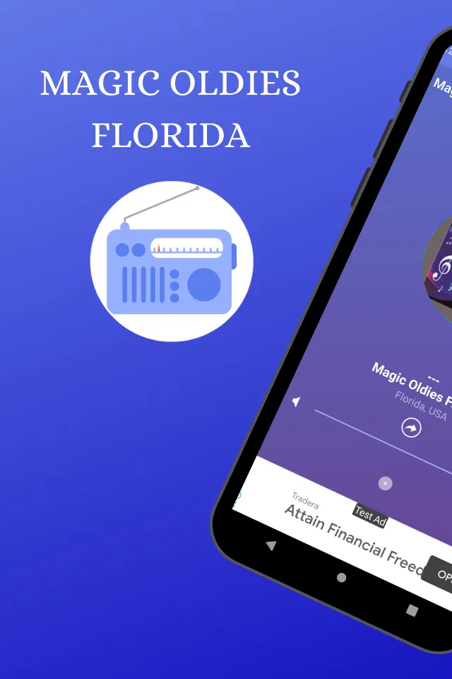 Magic Oldies Florida Radio | Indus Appstore | Screenshot