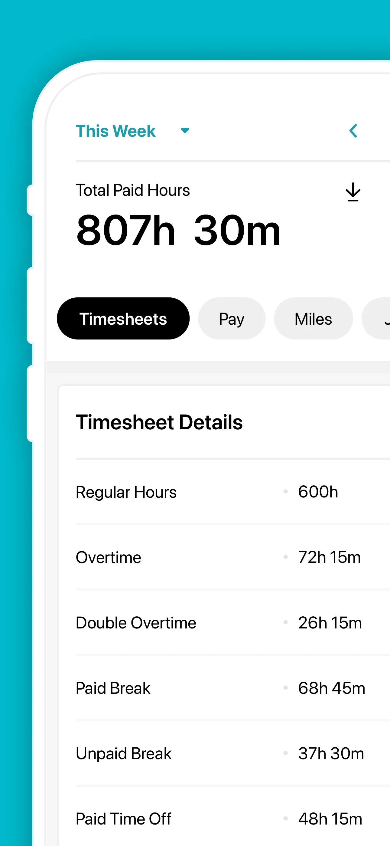 Atto - Time Clock & Timesheets | Indus Appstore | Screenshot