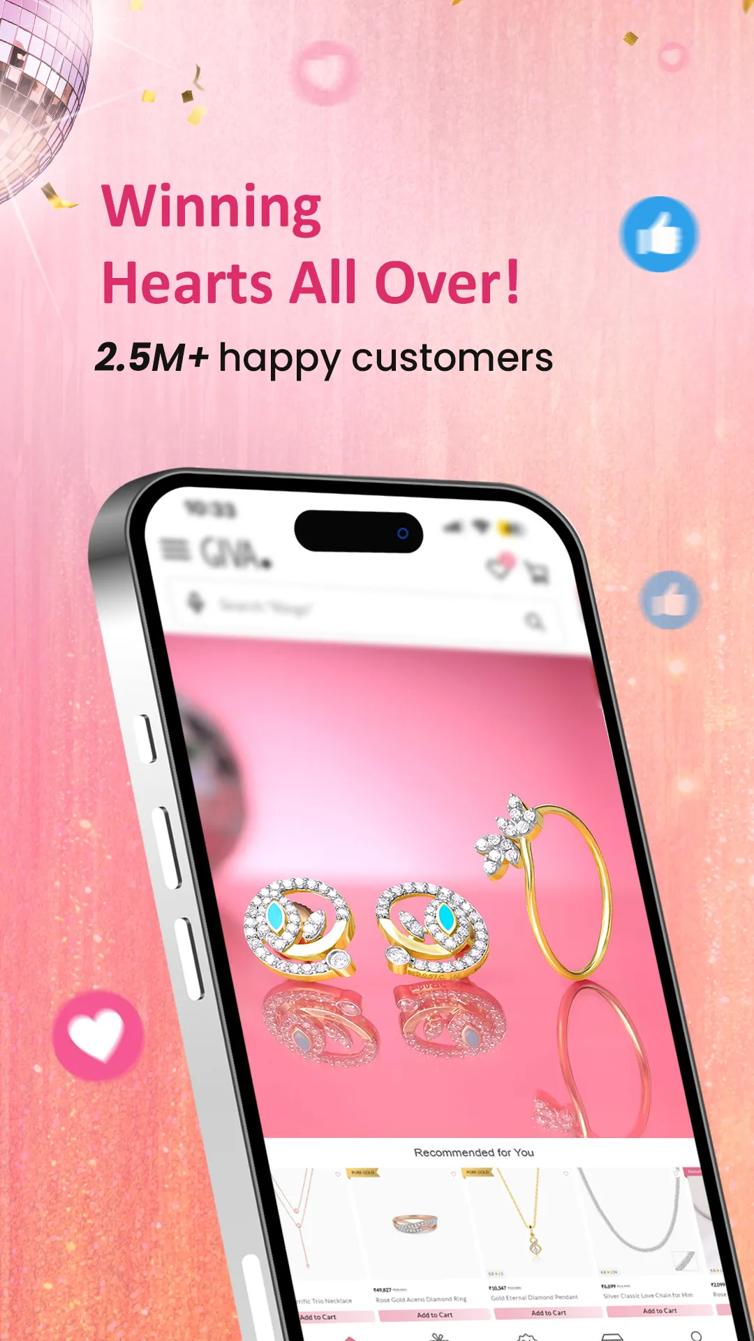 GIVA: Silver & Gold Jewellery | Indus Appstore | Screenshot