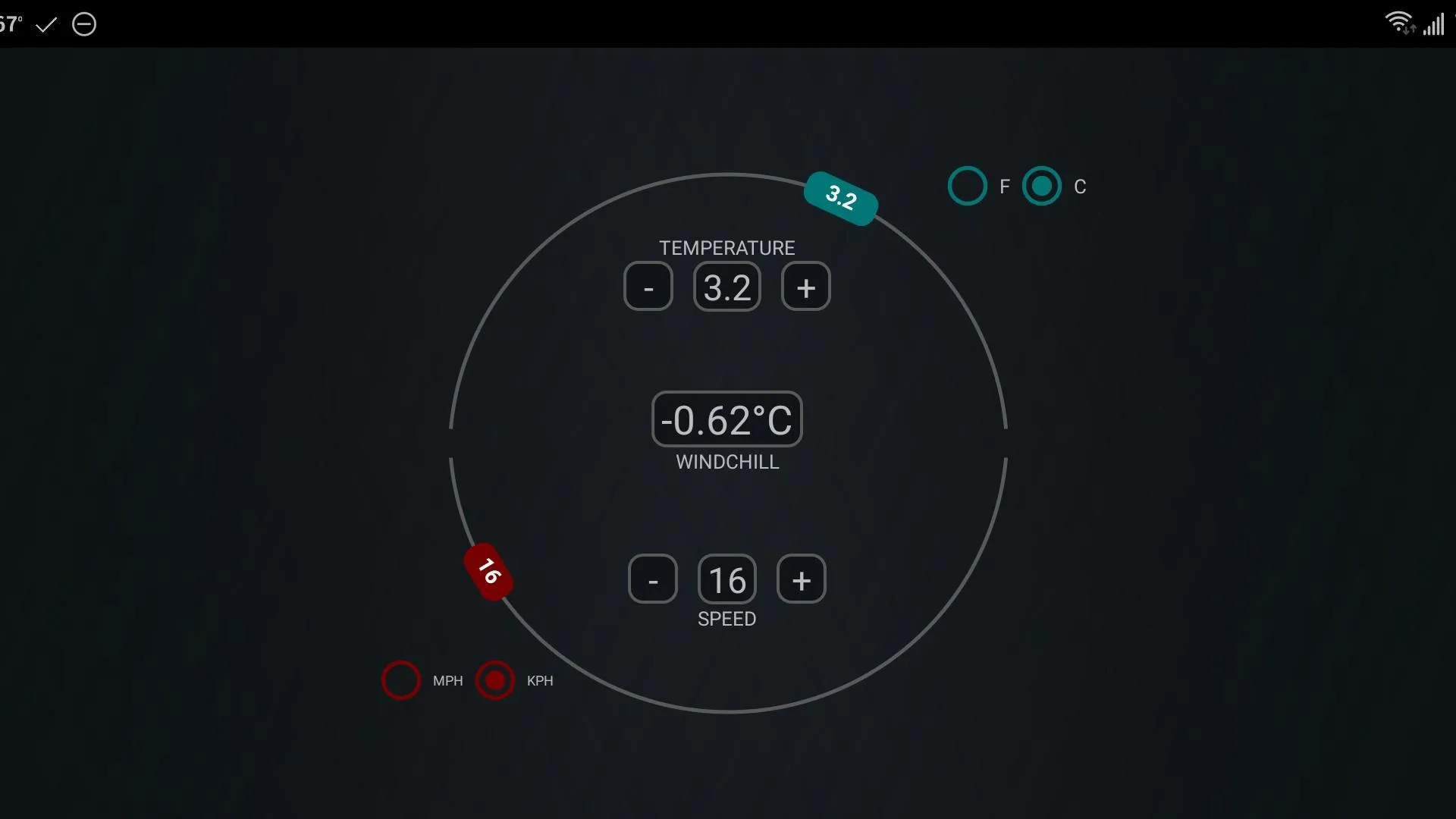 Windchill Calculator | Indus Appstore | Screenshot