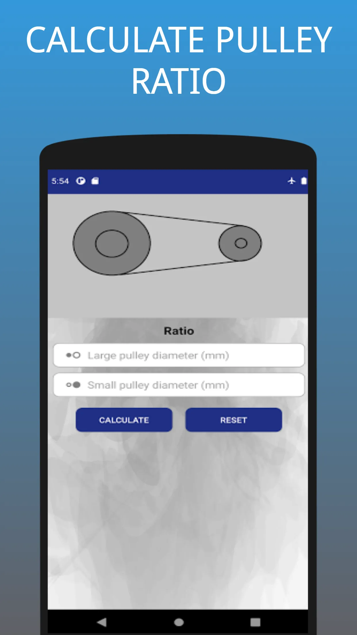 Pulley Calculator | Indus Appstore | Screenshot