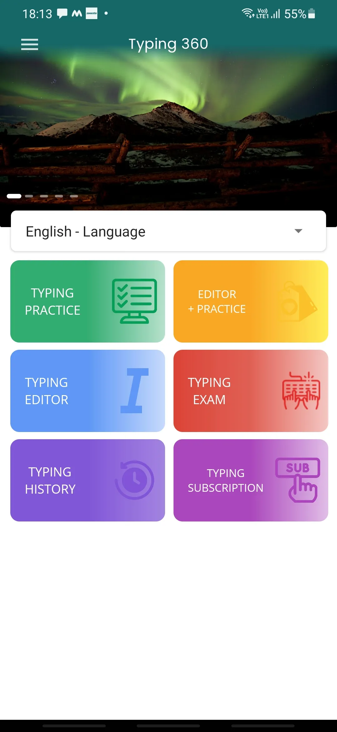 Typing360 | Indus Appstore | Screenshot