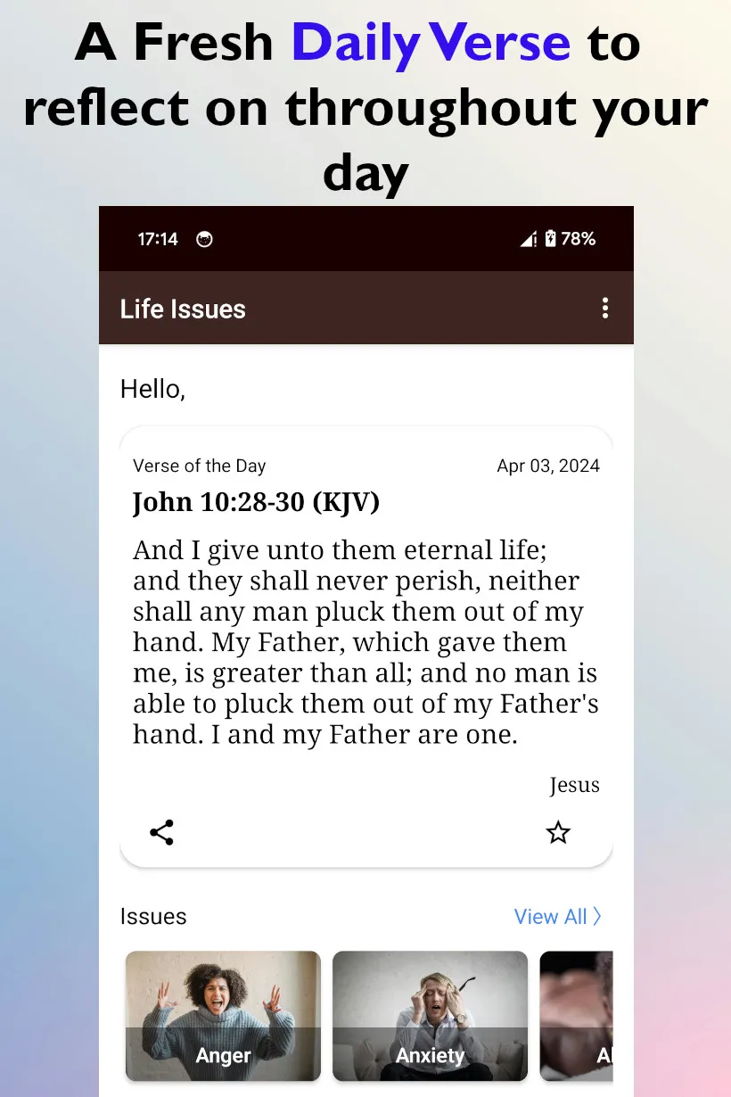 Life Issues Testimonies Prayer | Indus Appstore | Screenshot