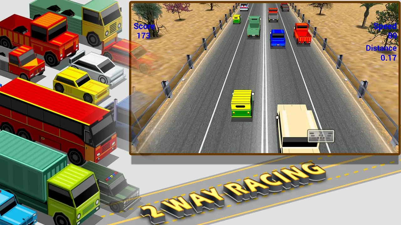 2Way Racing3D | Indus Appstore | Screenshot