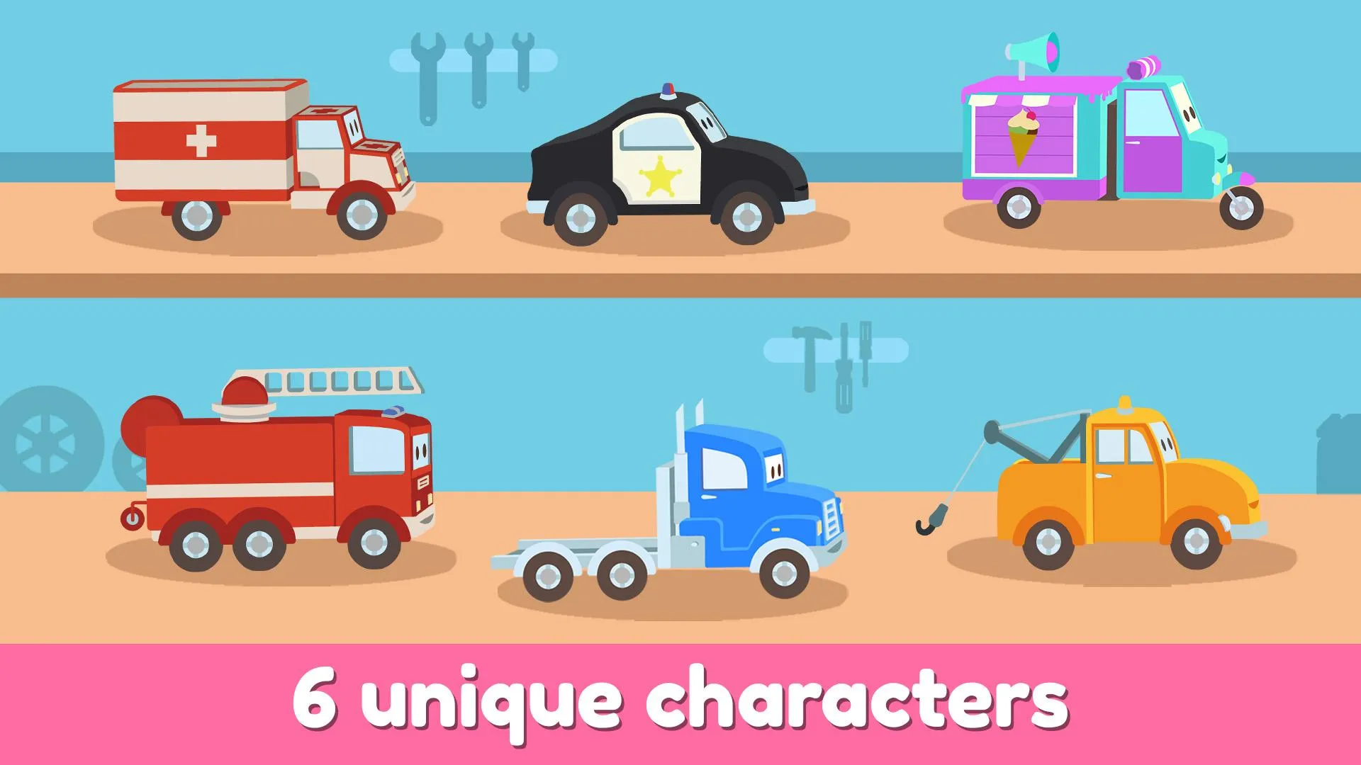 Car City Heroes: Rescue Trucks | Indus Appstore | Screenshot