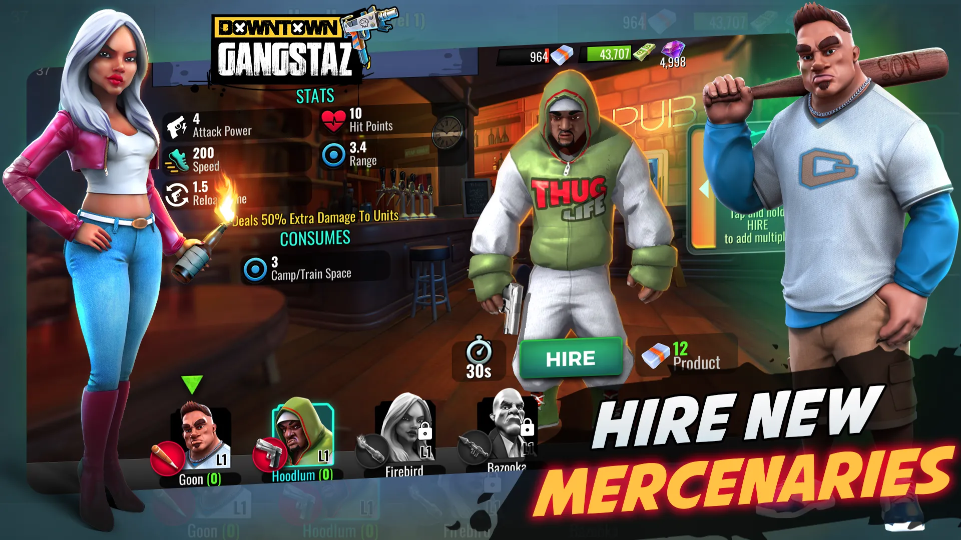 Downtown Gangstas: War Game | Indus Appstore | Screenshot